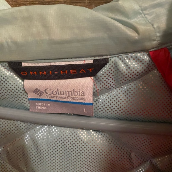 Jacket neon red orange large coat - Picture 3 of 3